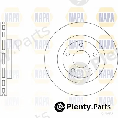 Napa NBD5198 — Brake Disc NAPA
