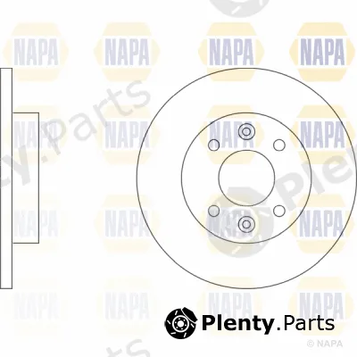Napa PBD8237 — Brake Disc PROformer