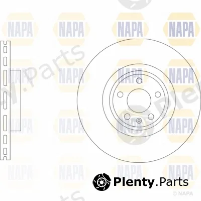 Napa NBD5853 — Brake Disc NAPA
