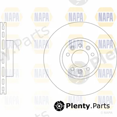 Napa PBD8711 — Brake Disc PROformer