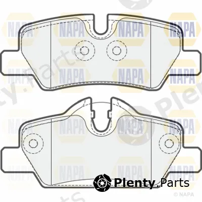 Napa PBP7357 — Brake Pad Set, disc brake PROformer