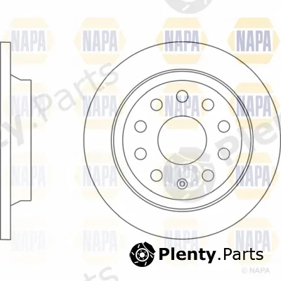 Napa NBD5293 — Brake Disc NAPA