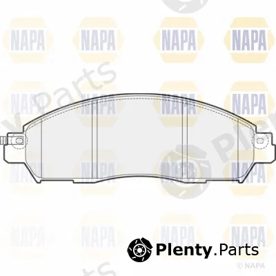 Napa NBP1624 — Brake Pad Set, disc brake NAPA