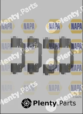 Napa NFK1066 — Accessory Kit, disc brake pad NAPA