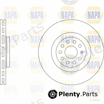Napa PBD8616 — Brake Disc PROformer