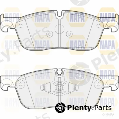 Napa PBP7608 — Brake Pad Set, disc brake PROformer