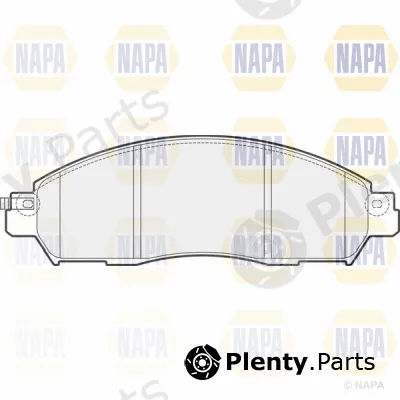 Napa PBP7614 — Brake Pad Set, disc brake PROformer