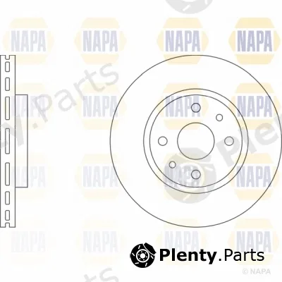 Napa NBD5370 — Brake Disc NAPA