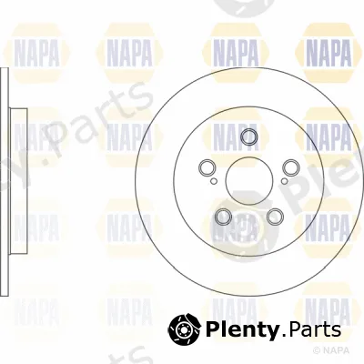 Napa PBD8245 — Brake Disc PROformer