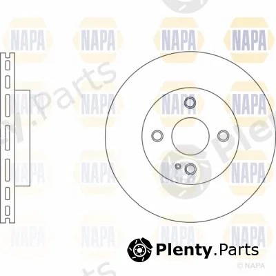Napa NBD5414 — Brake Disc NAPA