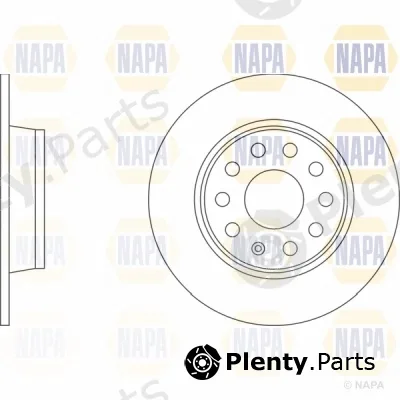 Napa NBD5377 — Brake Disc NAPA