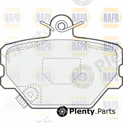 Napa NBP1083 — Brake Pad Set, disc brake NAPA