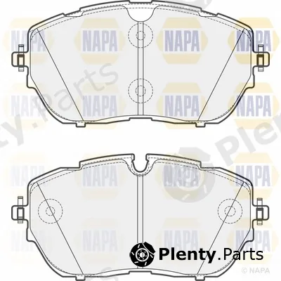 Napa NBP1665 — Brake Pad Set, disc brake NAPA
