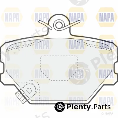 Napa PBP7364 — Brake Pad Set, disc brake PROformer