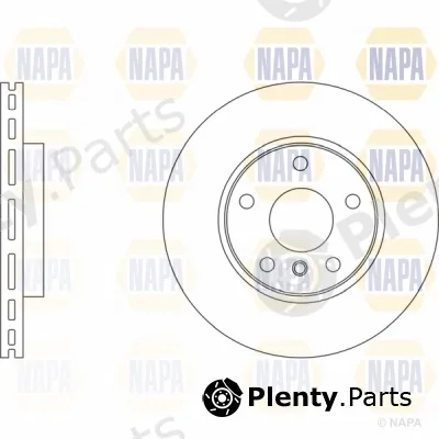 Napa NBD5346 — Brake Disc NAPA