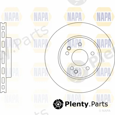 Napa PBD8222 — Brake Disc PROformer