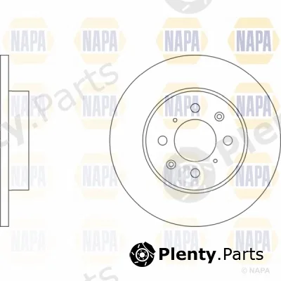 Napa NBD5887 — Brake Disc NAPA