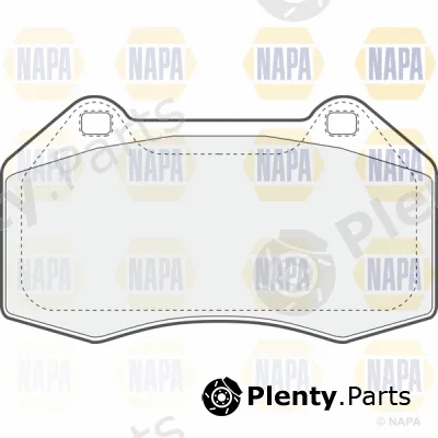 Napa PBP7304 — Brake Pad Set, disc brake PROformer