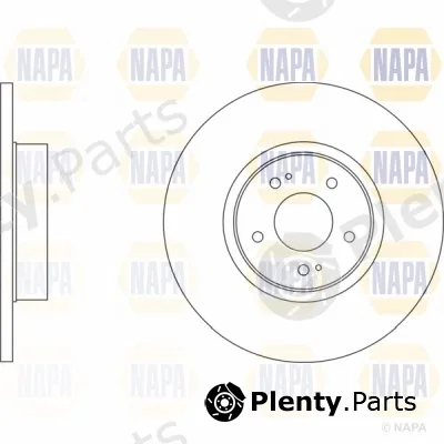 Napa NBD5844 — Brake Disc NAPA