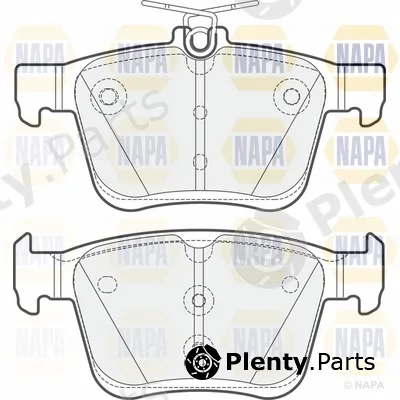 Napa NBP1211 — Brake Pad Set, disc brake NAPA