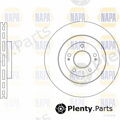 Napa PBD8545 — Brake Disc PROformer