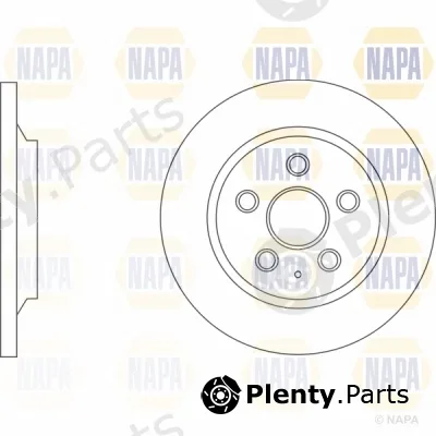 Napa NBD5177 — Brake Disc NAPA