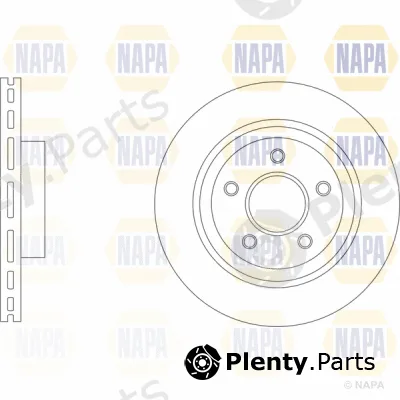 Napa PBD8492 — Brake Disc PROformer