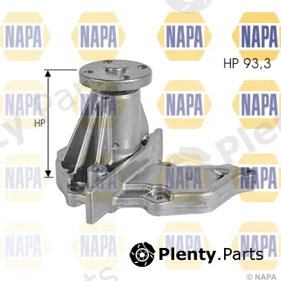 Napa NWP1190 — Water Pump, engine cooling NAPA
