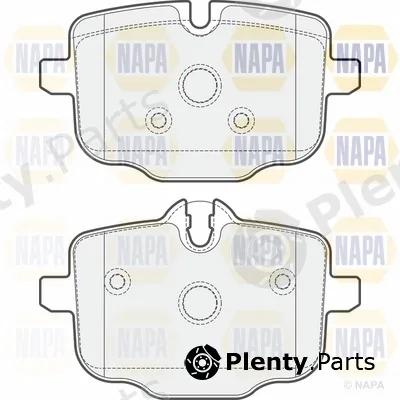 Napa NBP1517 — Brake Pad Set, disc brake NAPA
