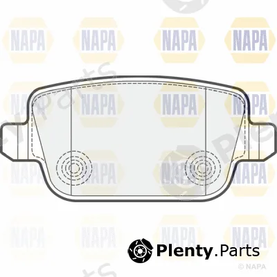 Napa PBP7067 — Brake Pad Set, disc brake PROformer