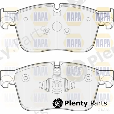Napa NBP1630 — Brake Pad Set, disc brake NAPA