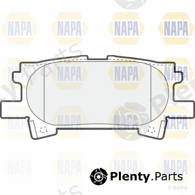 Napa PBP7253 — Brake Pad Set, disc brake PROformer