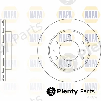 Napa NBD5691 — Brake Disc NAPA
