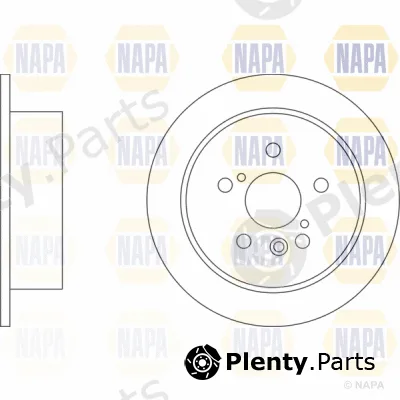 Napa PBD8253 — Brake Disc PROformer