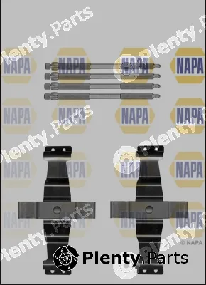 Napa NFK1222 — Accessory Kit, disc brake pad NAPA