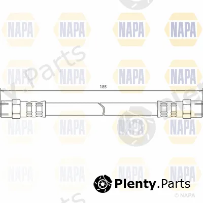 Napa NBH1035 — Brake Hose NAPA