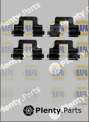 Napa NFK1007 — Accessory Kit, disc brake pad NAPA