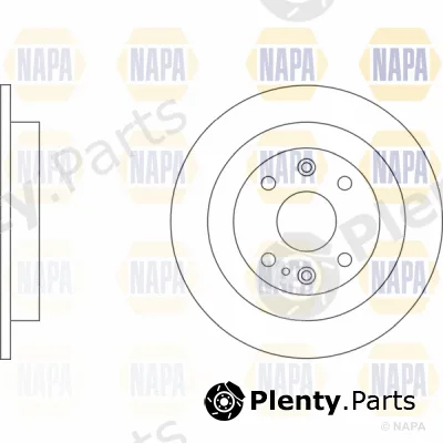 Napa PBD8622 — Brake Disc PROformer