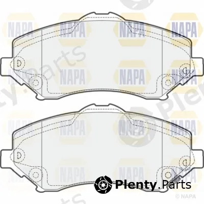 Napa NBP1326 — Brake Pad Set, disc brake NAPA