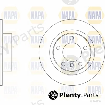 Napa NBD5498 — Brake Disc NAPA