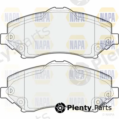 Napa PBP7559 — Brake Pad Set, disc brake PROformer
