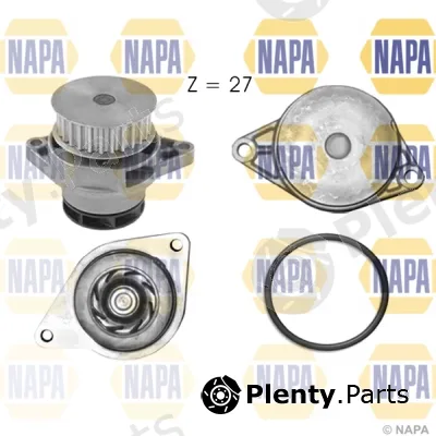 Napa NWP1033 — Water Pump, engine cooling NAPA