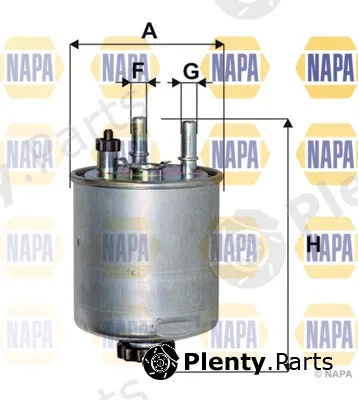 Napa NFF2123 — Fuel Filter NAPA