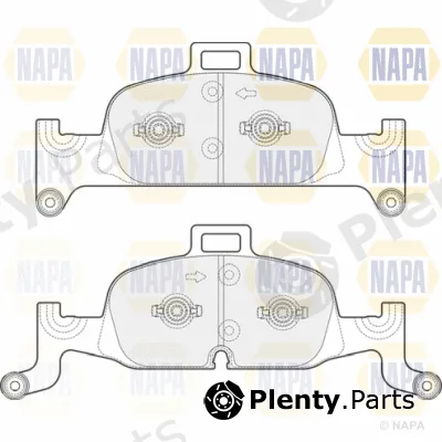 Napa PBP7594 — Brake Pad Set, disc brake PROformer