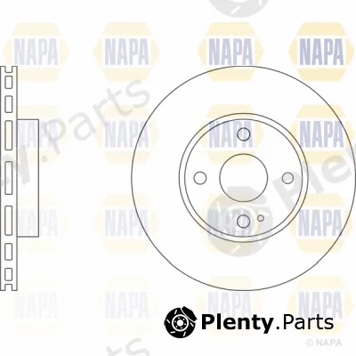 Napa PBD8710 — Brake Disc PROformer