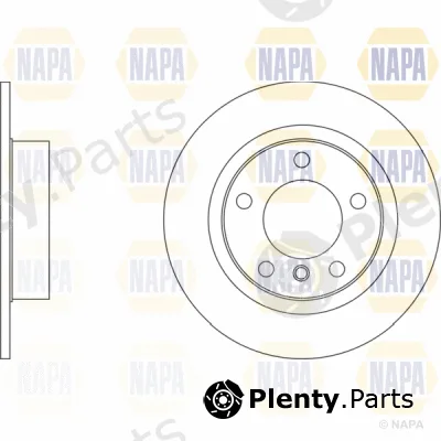 Napa PBD8348 — Brake Disc PROformer