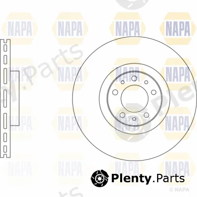 Napa PBD8767 — Brake Disc PROformer