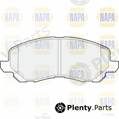 Napa PBP7259 — Brake Pad Set, disc brake PROformer
