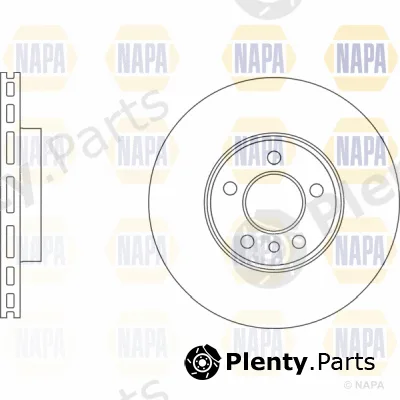 Napa PBD8343 — Brake Disc PROformer