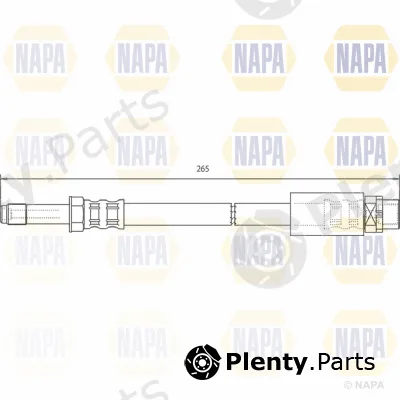 Napa NBH1009 — Brake Hose NAPA